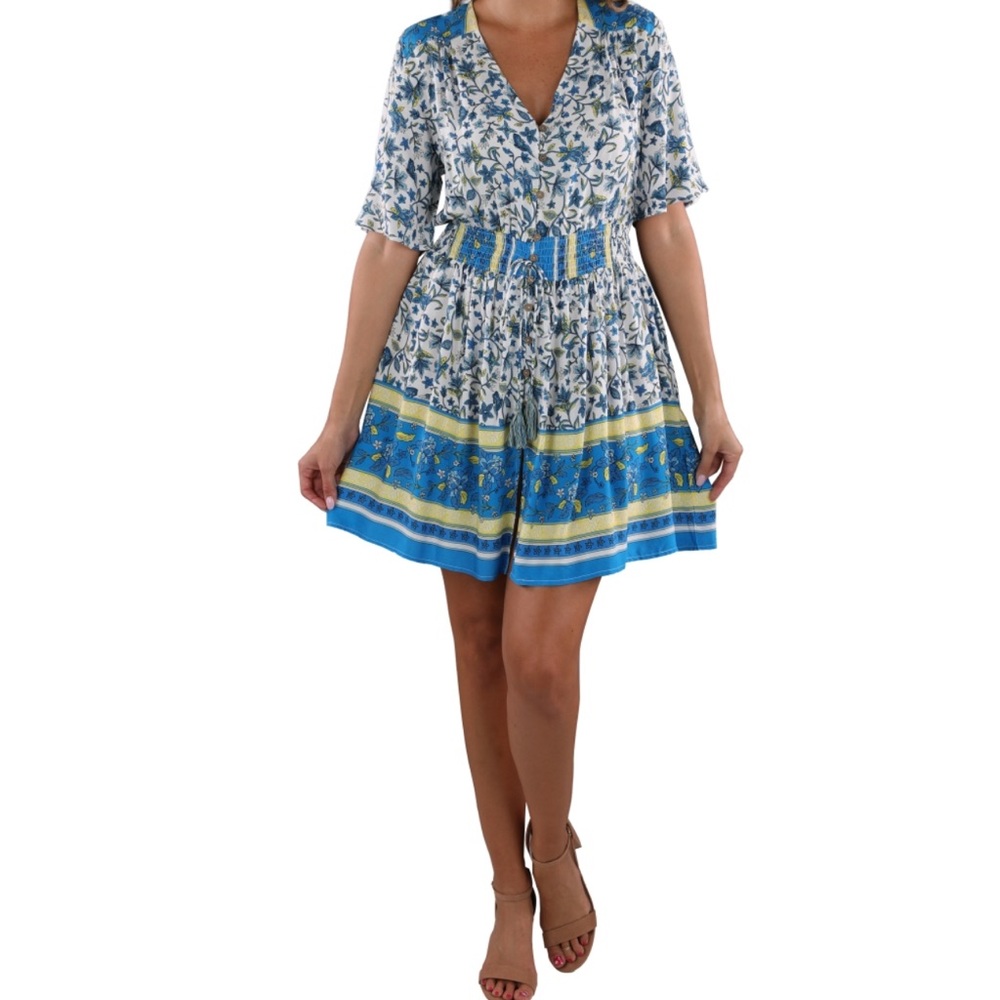 Sacred Threads Dress/Tunic.  L/XL.    04 BL/BL